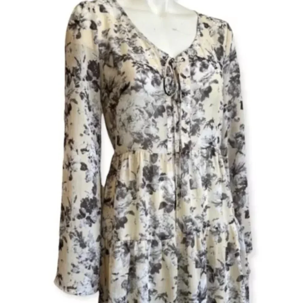 Anthropologie Blu Pepper Vintage Floral Boho Dress - Picture 3 of 11